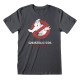 Unisex Μπλούζα με Κοντό Μανίκι The Ghostbusters Japanese Text Σκούρο γκρίζο Unisex Μπλούζα με Κοντό Μανίκι The Ghostbusters Japanese Text Σκούρο γκρίζο