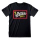 Unisex Μπλούζα με Κοντό Μανίκι Willy Wonka Wonka Bar Μαύρο Unisex Μπλούζα με Κοντό Μανίκι Willy Wonka Wonka Bar Μαύρο