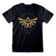 Unisex Μπλούζα με Κοντό Μανίκι The Legend of Zelda Hyrule Kingdom Crest Μαύρο Unisex Μπλούζα με Κοντό Μανίκι The Legend of Zelda Hyrule Kingdom Crest Μαύρο