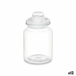 Βάζο Vivalto CW-P00712-2/TH6 Διαφανές 900 ml Με καπάκι (12 Μονάδες)