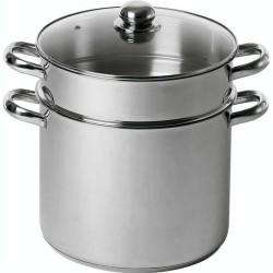 Couscous maker Baumalu Ανοξείδωτο ατσάλι Ø 26 cm (Δωρεάν Μεταφορικά)