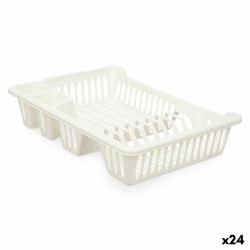 Drainer Kinvara YMA04 1098 01 Λευκό 40 x 8 x 29,5 cm (24 Μονάδες)