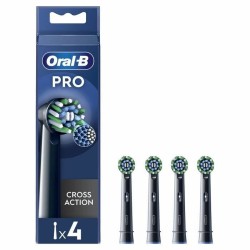 Ανταλλακτικό κεφαλής Oral-B Pro Cross action Μαύρο 4 Μονάδες