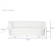 Καναπές DKD Home Decor Λευκό 193 x 92 x 79 cm Καναπές DKD Home Decor Λευκό 193 x 92 x 79 cm