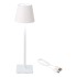 LED Επιτραπέζια Λάμπα Lumineo 894378 Λευκό Μέταλλο 37 cm Επαναφορτιζόμενη