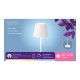 LED Επιτραπέζια Λάμπα Lumineo 894378 Λευκό Μέταλλο 37 cm Επαναφορτιζόμενη