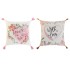Μαξιλάρι Home ESPRIT Ρομαντικό 45 x 5 x 45 cm (x2)