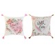 Μαξιλάρι Home ESPRIT Ρομαντικό 45 x 5 x 45 cm (x2)
