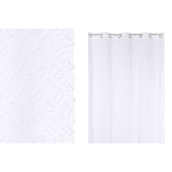 Κουρτίνα Home ESPRIT Λευκό 140 x 260 x 260 cm Κέντημα