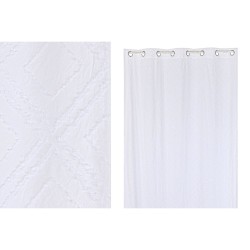Κουρτίνα Home ESPRIT Λευκό 140 x 260 x 260 cm Κέντημα