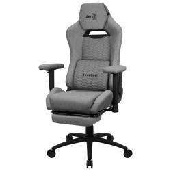 Καρέκλα Παιχνιδιού Aerocool AEROROYAL-ASH-GREY Μαύρο Γκρι
