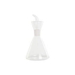 Λαδιέρα DKD Home Decor Διαφανές Βοροπυριτικό γυαλί 500 ml 11,5 x 11,5 x 22 cm