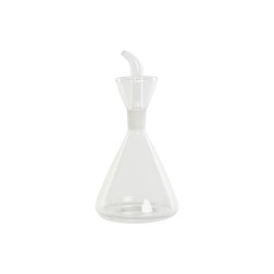 Λαδιέρα DKD Home Decor Διαφανές Βοροπυριτικό γυαλί 250 ml 9 x 9 x 18 cm