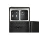 Μπουκαλοθήκη Home ESPRIT Μπλε Γκρι Μέταλλο 71 x 43 x 152 cm Μπουκαλοθήκη Home ESPRIT Μπλε Γκρι Μέταλλο 71 x 43 x 152 cm