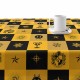Ρητινωμένο τραπεζομάντηλο αντιλεκέδων Harry Potter Hufflepuff Πολύχρωμο 100 x 150 cm Ρητινωμένο τραπεζομάντηλο αντιλεκέδων Harry Potter Hufflepuff Πολύχρωμο 100 x 150 cm