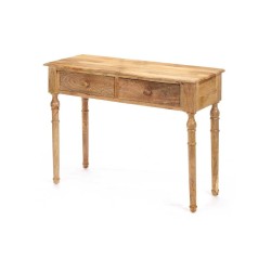 Έπιπλο για το Χωλ με 2 Συρτάρια Gift Decor 41 Καφέ 98 x 77 x 42 cm Ρίγες