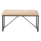 Παγκάκι Gift Decor TR23063-2 Μπεζ Μέταλλο Ύφασμα 81 x 42 x 38 cm Παγκάκι Gift Decor TR23063-2 Μπεζ Μέταλλο Ύφασμα 81 x 42 x 38 cm