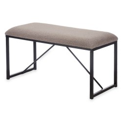 Παγκάκι Gift Decor TR23063-4 Καφέ Μέταλλο Ύφασμα 81 x 42 x 38 cm