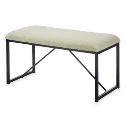 Παγκάκι Gift Decor TR23063-3 Πράσινο Μέταλλο Ύφασμα 81 x 42 x 38 cm