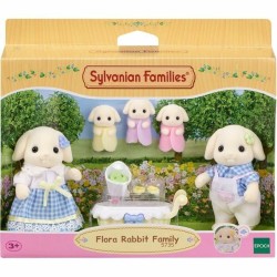 Αξεσουάρ για το Σπίτι Κουκλών Sylvanian Families 5735 Flora Rabbit family (Δωρεάν Μεταφορικά)