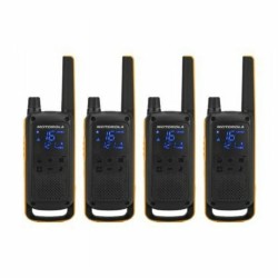 Walkie Talkie Motorola 188082 (4 Pcs) Μαύρο Κίτρινο