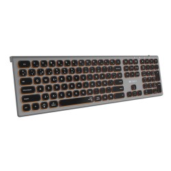 Bluetooth Πληκτρολόγιο Subblim SUBKB-3MIE310 Γκρι Ισπανικό Qwerty