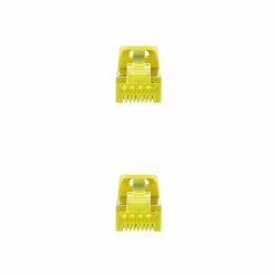 Patch Καλώδιο Κατηγορία 6a SFTP NANOCABLE 10.20.1900-Y Κίτρινο Γκρι 10 m