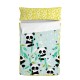 Σκανδιναβικό Σάκο με Γέμιση HappyFriday Moshi Moshi Panda Garden Blue Μπλε 105 x 200 cm Σκανδιναβικό Σάκο με Γέμιση HappyFriday Moshi Moshi Panda Garden Blue Μπλε 105 x 200 cm