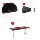 Γραφείο Gaming Huzaro HZ-Hero 4.7 Μαύρο Ξύλο MDF 160 x 75 cm Γραφείο Gaming Huzaro HZ-Hero 4.7 Μαύρο Ξύλο MDF 160 x 75 cm