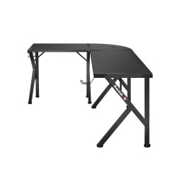 Γραφείο Gaming Huzaro Hero 6.3 Μαύρο Χάλυβας Ίνες άνθρακα 154 x 74 x 117 cm