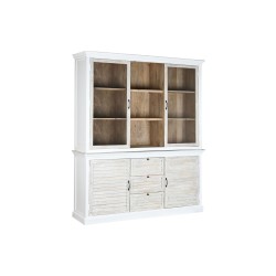 Eκθεσιακό σταντ Home ESPRIT Κρυστάλλινο Ξύλο από Μάνγκο 180 x 45 x 220 cm