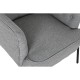Πολυθρόνα DKD Home Decor Γκρι Μέταλλο 65 x 73 x 79,5 cm Πολυθρόνα DKD Home Decor Γκρι Μέταλλο 65 x 73 x 79,5 cm