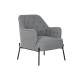 Πολυθρόνα DKD Home Decor Γκρι Μέταλλο 65 x 73 x 79,5 cm Πολυθρόνα DKD Home Decor Γκρι Μέταλλο 65 x 73 x 79,5 cm