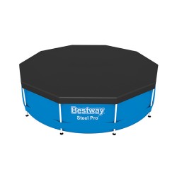 Καλύμματα πισίνας Bestway Μαύρο Ø 305 cm (1 μονάδα)