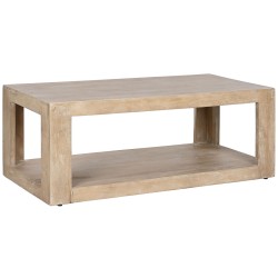 Τραπεζάκι Καφέ Home ESPRIT Φυσικό Ξύλο 120 x 58 x 45 cm