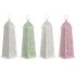 Lanterne Home ESPRIT Λευκό Πράσινο Ροζ Μέταλλο Αλουμίνιο Shabby Chic 13 x 13 x 43 cm (4 Μονάδες)