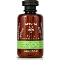 Αφρόλουτρο Apivita Tonic Mountain Tea 250 ml