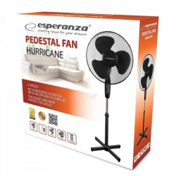 Ανεμιστήρας Δαπέδου Esperanza EHF001KK Μαύρο 50 W