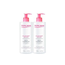 Gel Καθαρισμού Topicrem Dúo 2 x 500 ml x2