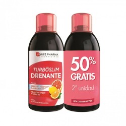 Συμπλήρωμα Διατροφής Forté Pharma Slim Drenante 500 ml Εσπεριδοειδή x2
