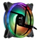 Ανεμιστήρας CPU Aerocool DUO14 1000 rpm (Ø 14 cm) RGB Ανεμιστήρας CPU Aerocool DUO14 1000 rpm (Ø 14 cm) RGB