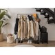 Hattestativ Newlux Hangy Duo 30 Μαύρο Μέταλλο 115 x 50 x 150 cm Hattestativ Newlux Hangy Duo 30 Μαύρο Μέταλλο 115 x 50 x 150 cm