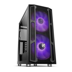 Κουτί Μεσαίου Πύργου Micro ATX/Mini ITX / ATX Nox-Xtreme NXHUMMERNOVA Μαύρο