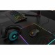Gaming Mouse Pad με φωτισμό LED Krom NXKROMKNTRGB Gaming Mouse Pad με φωτισμό LED Krom NXKROMKNTRGB