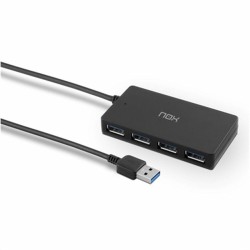 USB Hub Nox-Xtreme NXLITEHUBONE USB x 4 Μαύρο