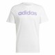 Ανδρική Μπλούζα με Κοντό Μανίκι Adidas Essentials Λευκό Ανδρική Μπλούζα με Κοντό Μανίκι Adidas Essentials Λευκό