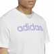 Ανδρική Μπλούζα με Κοντό Μανίκι Adidas Essentials Λευκό Ανδρική Μπλούζα με Κοντό Μανίκι Adidas Essentials Λευκό