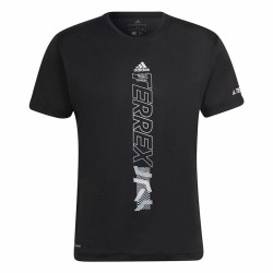Ανδρική Μπλούζα με Κοντό Μανίκι Adidas Agravic Μαύρο Ανδρική Μπλούζα με Κοντό Μανίκι Adidas Agravic Μαύρο