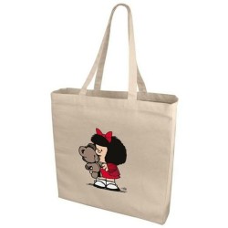 Βαμβακερή Tσάντα Mafalda 38,5 x 40,5 x 9,5 cm Αρκούδα