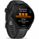 Smartwatch GARMIN Forerunner 165 Μαύρο Ασημί 1,2" (Δωρεάν Μεταφορικά)